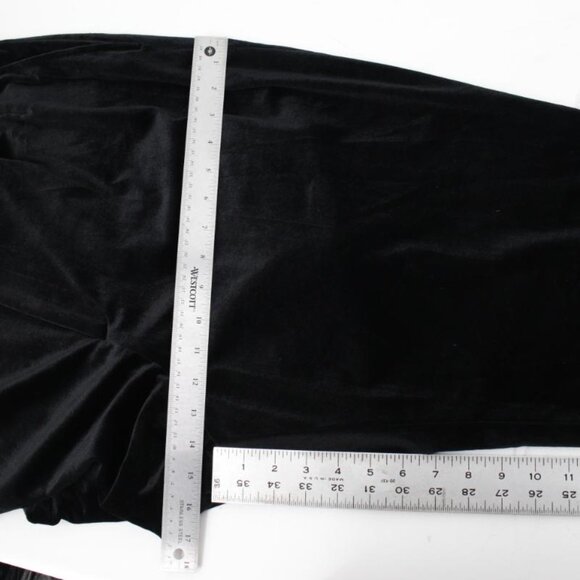 NWT gap pants Women's 18 Velvet jogger true black pockets elastic back - Picture 13 of 15